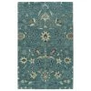 Kaleen Rugs Chancellor 2' X 3' Blue, Navy, Gold, Cream And Brown Area Rug
