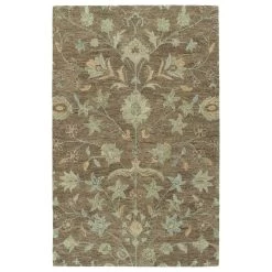 Kaleen Rugs Chancellor 4' X 6' Brown, Taupe, Fawn, Sage And Spa Area Rug