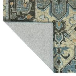Kaleen Rugs Chancellor 8' X 10' Blue, Gold, Taupe, Grey And Charcoal Area Rug -Carpet And Flooring Stores 5493475 3