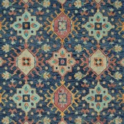 Kaleen Rugs Chancellor 10' X 14' Navy, Light Blue, Orange, Gold And Wine Area Rug -Carpet And Flooring Stores 5493566 6