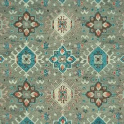 Kaleen Rugs Chancellor 4' X 6' Grey, Sage, Teal, Brown, Light Pink And Wine Area Rug -Carpet And Flooring Stores 5493665 6