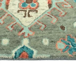 Kaleen Rugs Chancellor 8' X 10' Grey, Sage, Teal, Brown, Light Pink And Wine Area Rug -Carpet And Flooring Stores 5493681 5