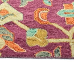 Kaleen Rugs Chancellor 5' X 7'9" Plum, Orange, Teal, Gold And Sage Area Rug 4 Kaleen Rugs Chancellor 5' X 7'9" Plum, Orange, Teal, Gold And Sage Area Rug -Carpet And Flooring Stores 5493749 5