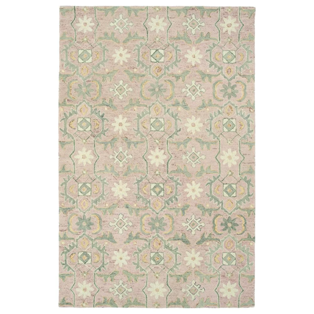 Kaleen Rugs Chancellor 2'6" x 8' Light Pink, Sage, Sand, Gold and Grey Runner Kaleen Rugs Chancellor 2'6" X 8' Light Pink, Sage, Sand, Gold And Grey Runner -Carpet And Flooring Stores 5494002 1