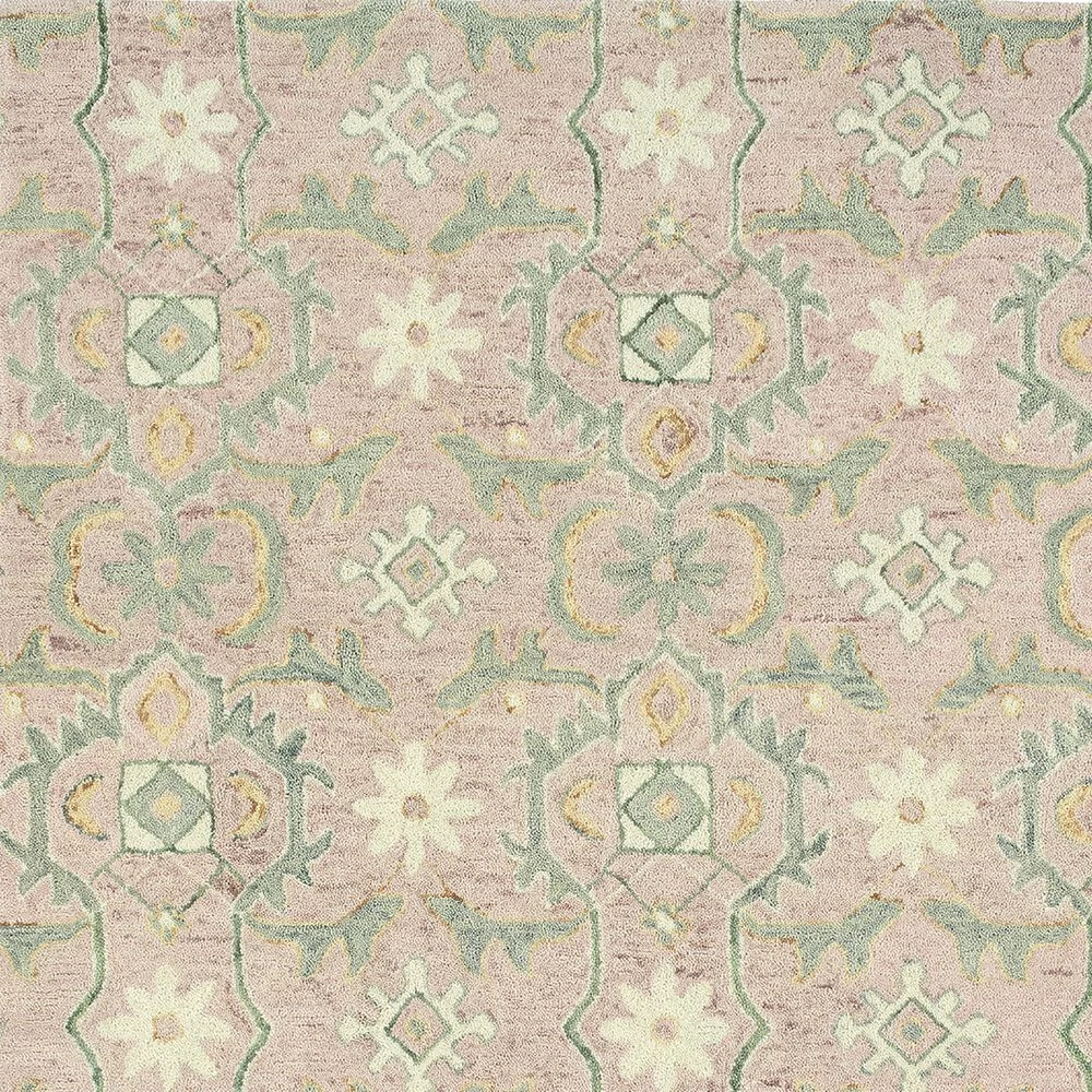 Kaleen Rugs Chancellor 2'6" x 8' Light Pink, Sage, Sand, Gold and Grey Runner Kaleen Rugs Chancellor 2'6" X 8' Light Pink, Sage, Sand, Gold And Grey Runner -Carpet And Flooring Stores 5494002 5
