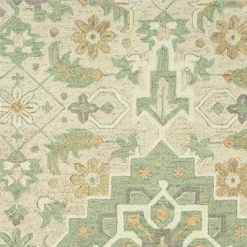 Kaleen Rugs Chancellor 2'6" X 8' Sand, Sage, Orange, Ivory And Grey Runner -Carpet And Flooring Stores 5494077 5