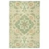 Kaleen Rugs Chancellor 4' X 6' Sand, Sage, Orange, Ivory And Grey Area Rug