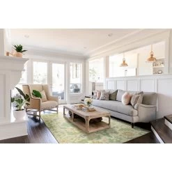 Kaleen Rugs Chancellor 8' X 10' Sand, Sage, Orange, Ivory And Grey Area Rug 1 Kaleen Rugs Chancellor 8' X 10' Sand, Sage, Orange, Ivory And Grey Area Rug -Carpet And Flooring Stores 5494101 2