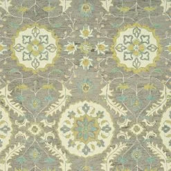 Kaleen Rugs Chancellor 8' X 10' Graphite, Ivory, Gold, Teal And Orange Area Rug -Carpet And Flooring Stores 5494242 6