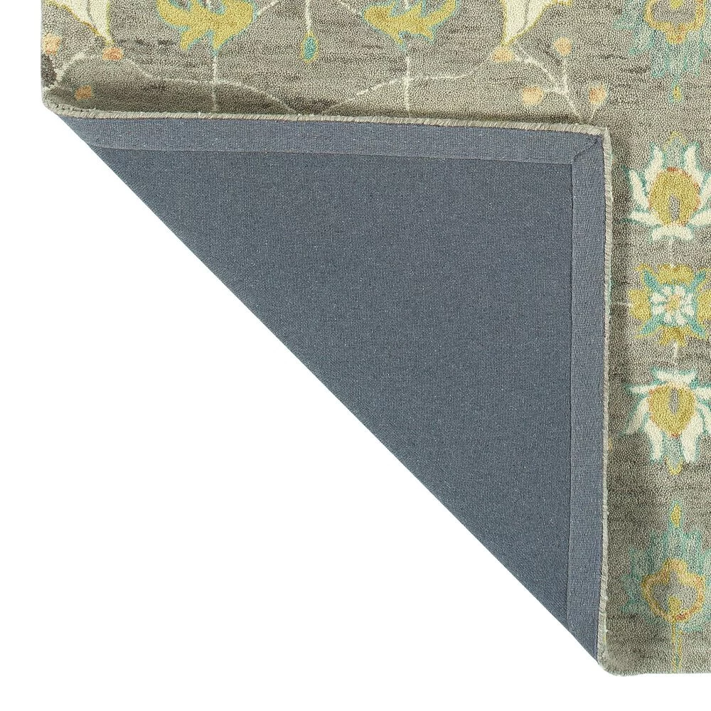 Kaleen Rugs Chancellor 9' x 12' Graphite, Ivory, Gold, Teal and Orange Area Rug Kaleen Rugs Chancellor 9' X 12' Graphite, Ivory, Gold, Teal And Orange Area Rug -Carpet And Flooring Stores 5494259 4