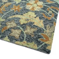 Kaleen Rugs Chancellor 10' X 14' Denim, Orange, Sage, Sand And Grey Area Rug -Carpet And Flooring Stores 5494267 3
