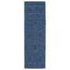 Kaleen Rugs Imprints Modern 2'6" X 8' Denim Runner