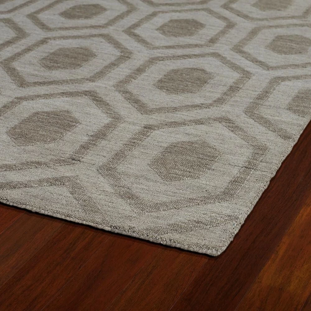 Kaleen Rugs Imprints Modern Geometric 2'6" x 8' Light Brown Runner Kaleen Rugs Imprints Modern Geometric 2'6" X 8' Light Brown Runner -Carpet And Flooring Stores 5494820 3