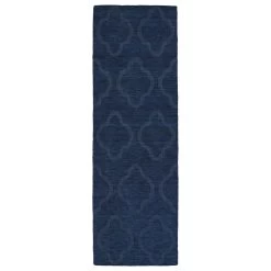 Kaleen Rugs Imprints Modern IPM02-22 2'6" X 8' Navy Runner
