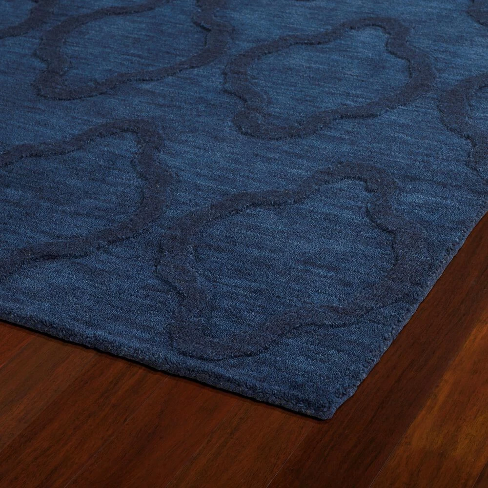 Kaleen Rugs Imprints Modern IPM02-22 9'6" x 13'6" Navy Area Rug Kaleen Rugs Imprints Modern IPM02-22 9'6" X 13'6" Navy Area Rug -Carpet And Flooring Stores 5495041 2