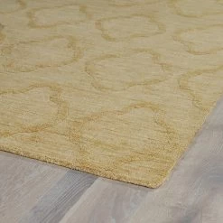 Kaleen Rugs Imprints Modern IPM02-28 2'6" X 8' Yellow Runner -Carpet And Flooring Stores 5495066 3