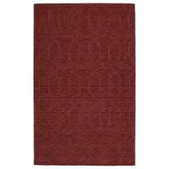 Kaleen Rugs Imprints Modern 3'6" X 5'6" Cinnamon Area Rug