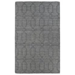 Kaleen Rugs Imprints Modern IPM03-75 3'6" X 5'6" Grey Area Rug