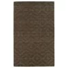 Kaleen Rugs Imprints Modern IPM04-40 5' X 8' Chocolate Brown Area Rug
