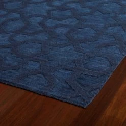 Kaleen Rugs Imprints Modern IPM06-22 2'6" X 8' Navy Runner -Carpet And Flooring Stores 5496080 2