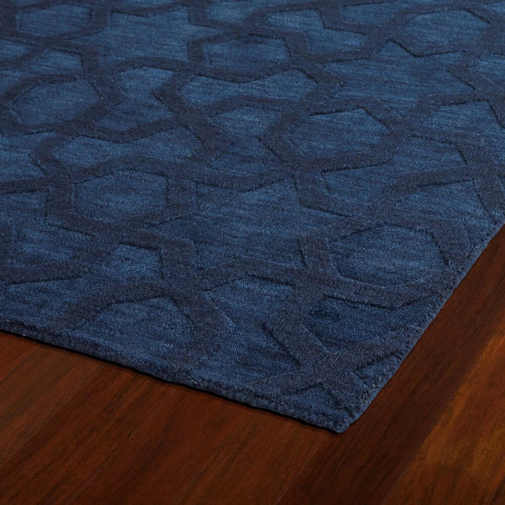 Kaleen Rugs Imprints Modern IPM06-22 8' x 11' Navy Area Rug Kaleen Rugs Imprints Modern IPM06-22 8' X 11' Navy Area Rug -Carpet And Flooring Stores 5496114 2