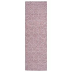 Kaleen Rugs Imprints Modern 2'6" X 8' Lilac Runner