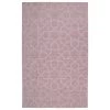 Kaleen Rugs Imprints Modern 5' X 8' Lilac Area Rug