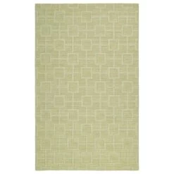 Kaleen Rugs Imprints Modern 3'6" X 5'6" Celery Area Rug
