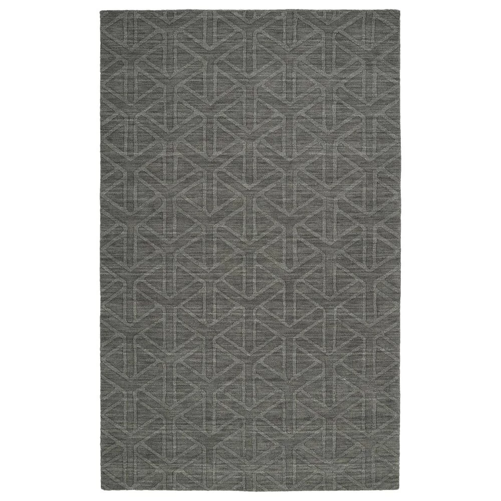 Kaleen Rugs Imprints Modern 3'6" x 5'6" Charcoal Area Rug Kaleen Rugs Imprints Modern 3'6" X 5'6" Charcoal Area Rug -Carpet And Flooring Stores 5496395 1