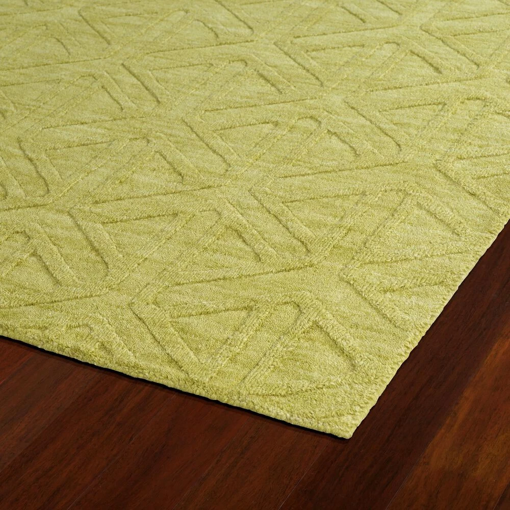 Kaleen Rugs Imprints Modern 5' x 8' Wasabi Green Area Rug Kaleen Rugs Imprints Modern 5' X 8' Wasabi Green Area Rug -Carpet And Flooring Stores 5496460 2
