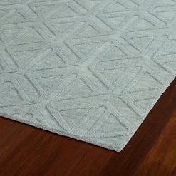 Kaleen Rugs Imprints Modern 3'6" X 5'6" Light Blue Area Rug 1 Kaleen Rugs Imprints Modern 3'6" X 5'6" Light Blue Area Rug -Carpet And Flooring Stores 5496510 2