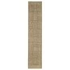 Kaleen Rugs Herrera 2'6" X 12' Khaki, Light Brown And Ivory Runner