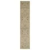 Kaleen Rugs Herrera 2'6" X 12' Sand, Charcoal, Light Brown And Ivory Runner