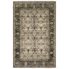Kaleen Rugs Herrera 2' X 3' Oatmeal, Charcoal, Brown, Ivory And Sand Area Rug