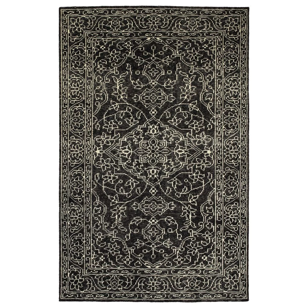 Kaleen Rugs Herrera 9' x 12' Charcoal and Ivory Area Rug Kaleen Rugs Herrera 9' X 12' Charcoal And Ivory Area Rug -Carpet And Flooring Stores 5497211 1