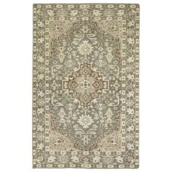 Kaleen Rugs Herrera 8' X 10' Grey, Light Brown, Ivory And Sand Area Rug