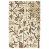 Kaleen Rugs Brooklyn 9'6" X 13' Mushroom, Linen, Ivory, Dark Salmon, Gold, Blue And Brown Area Rug