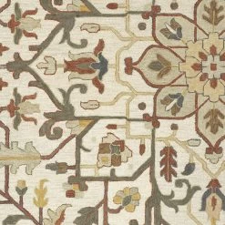 Kaleen Rugs Brooklyn 9'6" X 13' Mushroom, Linen, Ivory, Dark Salmon, Gold, Blue And Brown Area Rug -Carpet And Flooring Stores 5497757 4