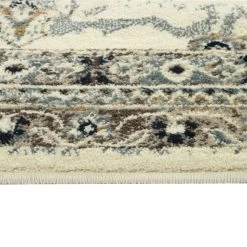 Kaleen Rugs Nashville Oriental 2' X 7'8" Ivory, Silver, Charcoal And Navy Runner 3 Kaleen Rugs Nashville Oriental 2' X 7'8" Ivory, Silver, Charcoal And Navy Runner -Carpet And Flooring Stores 5497997 4