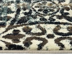 Kaleen Rugs Nashville 2' X 7'8" Blue, Chocolate, Sand And Gold Runner -Carpet And Flooring Stores 5498052 4