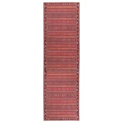 Kaleen Rugs Boho Patio BOH02 2'3" X 7'6" Red Area Performance Rug