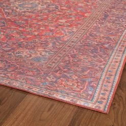 Kaleen Rugs Boho Patio BOH03 5' X 7'6" Coral Area Performance Rug -Carpet And Flooring Stores 5499613 4