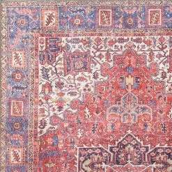 Kaleen Rugs Boho Patio BOH04 2'3" X 7'6" Red Area Performance Rug 4 Kaleen Rugs Boho Patio BOH04 2'3" X 7'6" Red Area Performance Rug -Carpet And Flooring Stores 5499647 5