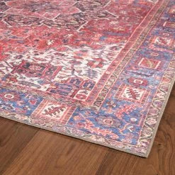Kaleen Rugs Boho Patio BOH04 3' X 5' Red Area Performance Rug -Carpet And Flooring Stores 5499654 4