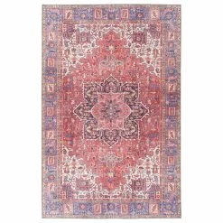 Kaleen Rugs Boho Patio BOH04 8' X 10' Red Area Performance Rug