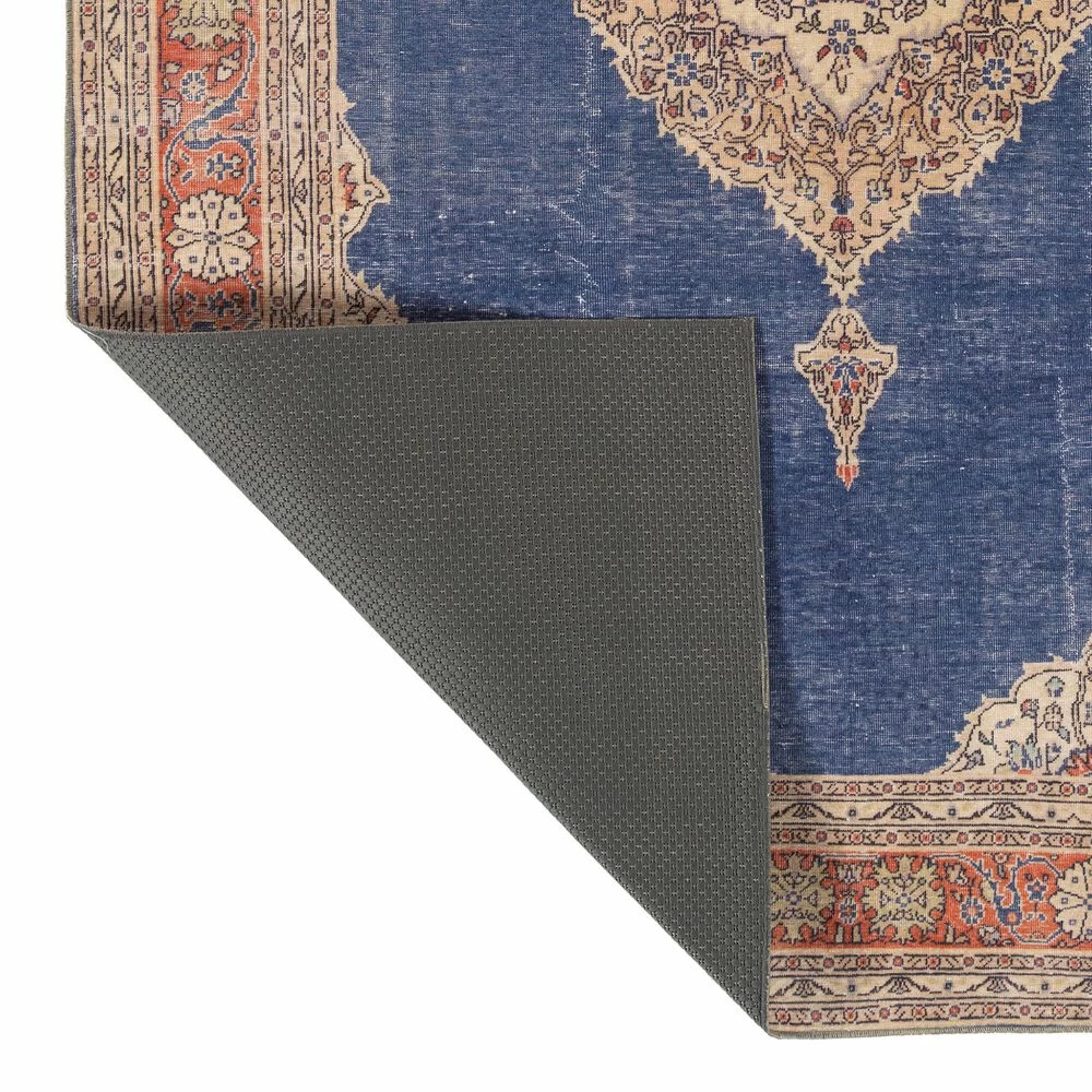 Kaleen Rugs Boho Patio BOH05 8' x 10' Denim Area Performance Rug Kaleen Rugs Boho Patio BOH05 8' X 10' Denim Area Performance Rug -Carpet And Flooring Stores 5499720 5