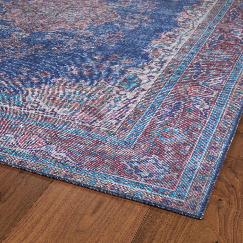 Kaleen Rugs Boho Patio BOH09 2' x 3' Blue Area Performance Rug Kaleen Rugs Boho Patio BOH09 2' X 3' Blue Area Performance Rug -Carpet And Flooring Stores 5499886 2