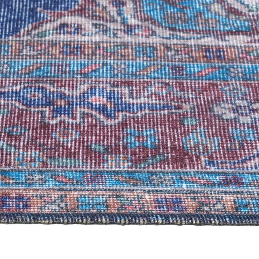 Kaleen Rugs Boho Patio BOH09 2' x 3' Blue Area Performance Rug Kaleen Rugs Boho Patio BOH09 2' X 3' Blue Area Performance Rug -Carpet And Flooring Stores 5499886 3