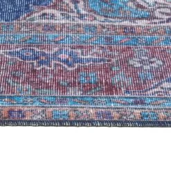 Kaleen Rugs Boho Patio BOH09 2'3" X 7'6" Blue Area Performance Rug -Carpet And Flooring Stores 5499894 4
