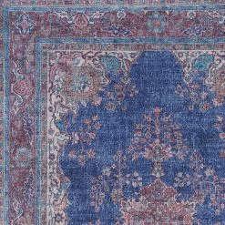 Kaleen Rugs Boho Patio BOH09 8' X 10' Blue Area Performance Rug -Carpet And Flooring Stores 5499928 7